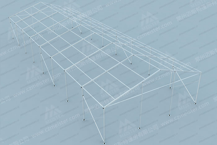 15米跨度展覽篷房示例框架